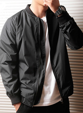 韩版潮牌男士棉衣外套秋冬季ma1飞行员夹克休闲潮流棒球服棉服ins