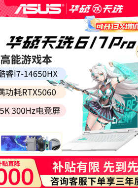 华硕天选6pro电竞游戏笔记本电脑