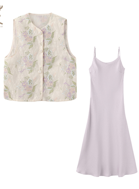 入艺875【Y I月下】25夏新中式设计重工款精致点缀马甲-RY2530405