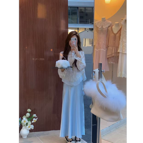 入艺桑蚕丝刺绣国风清冷马甲女