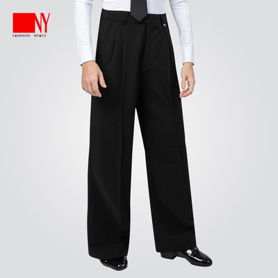 NY纳艺男摩登西裤成人舞蹈练功裤