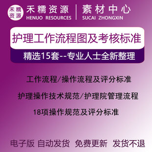 护理技术18项操作流程及评分标准中医护理管理工作规范工作流程图