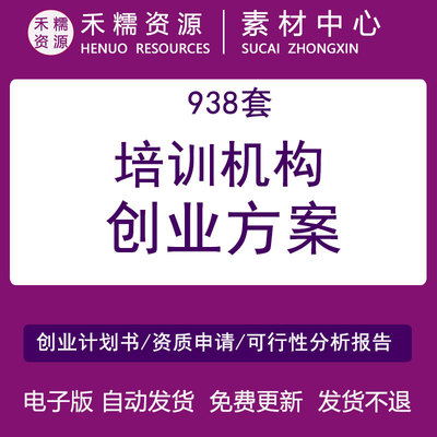 教育培训机构创业方案商业计划书创业计划书装修效果图