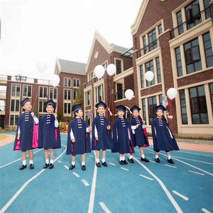 幼儿园学士服儿童博士服小学毕业礼服幼儿园毕业拍照中国风小博士