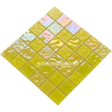 Хрустальная мозаичная стеклянная фантастика розовая телевизионная фона стена туалетная стена Скюангуан Балкон синий простой желтый