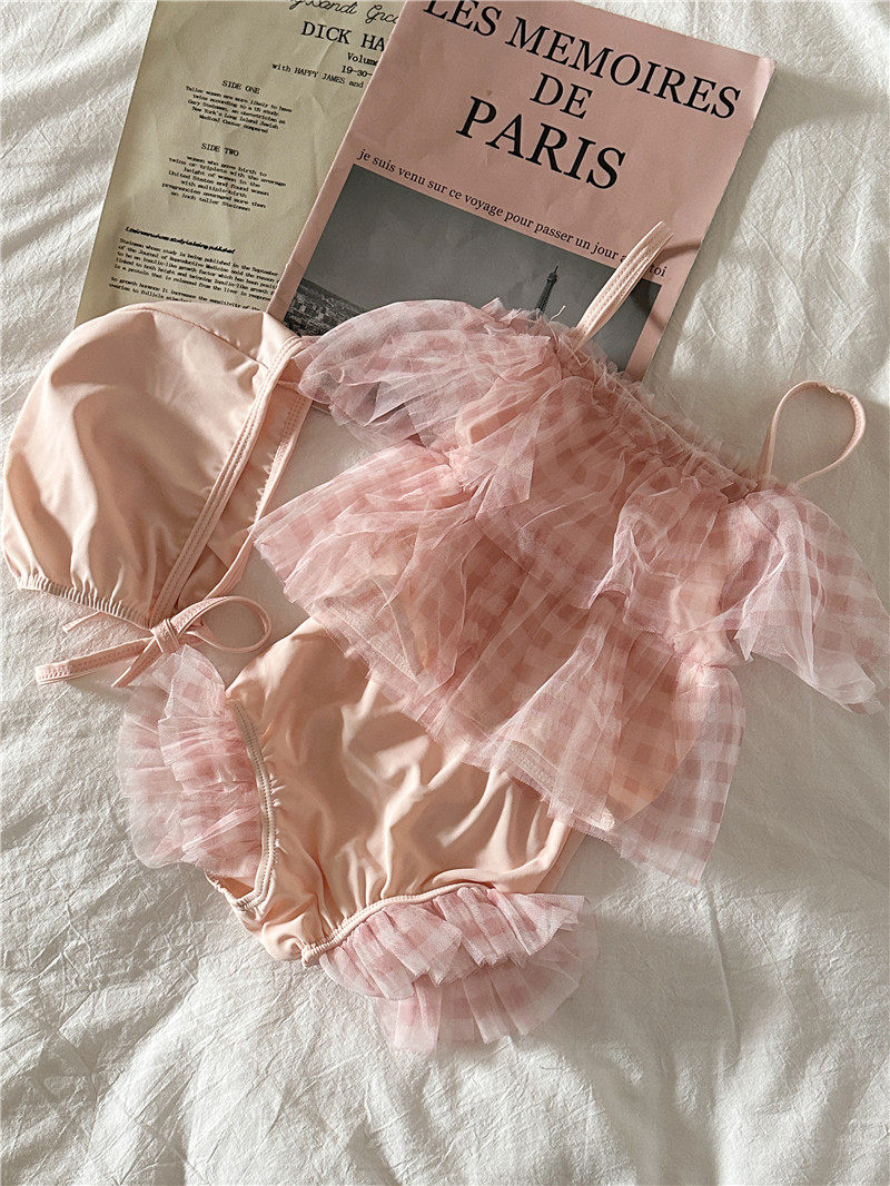 粉色公主蕾丝纱裙分体儿童泳衣女宝宝游泳衣女童小童吊带可爱旅游,运动/瑜伽/健身/球迷用品,儿童泳衣/裤,淘宝优惠券,粉丝福利购,淘宝优惠卷