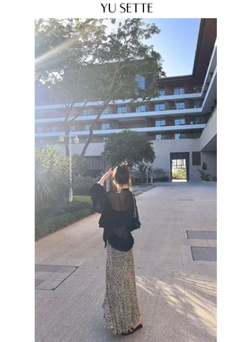 遇儿推荐【真丝皱度假衬衫】不带吊带20260009