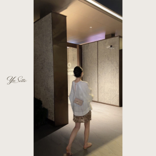 遇儿推荐【苎麻扩版韩版衬衫】20260087