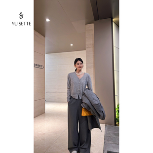 手工拱针精品 遇儿推荐 二代 甩裤 20240188 精仿羊毛西装