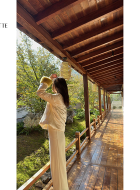 遇儿推荐【桑蚕丝黄色毛毛袖外套】真丝毛毛袖羽绒外套20240204