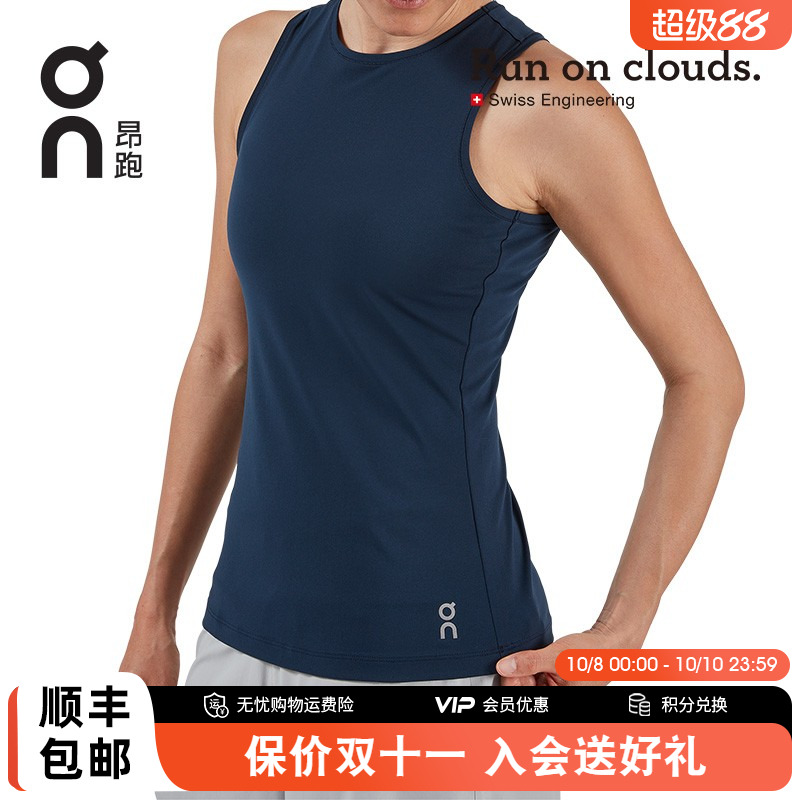 ON/昂跑无袖女士排汗透气运动T恤