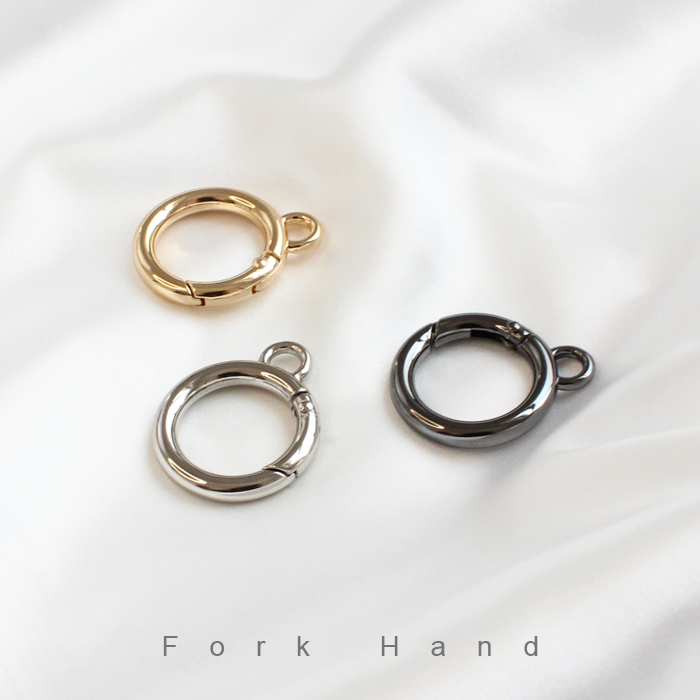 手工皮艺开口内径弹簧圈