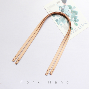 手工diy头层真皮配件单肩长肩带编织包拼布包背带基础款 包带70cm