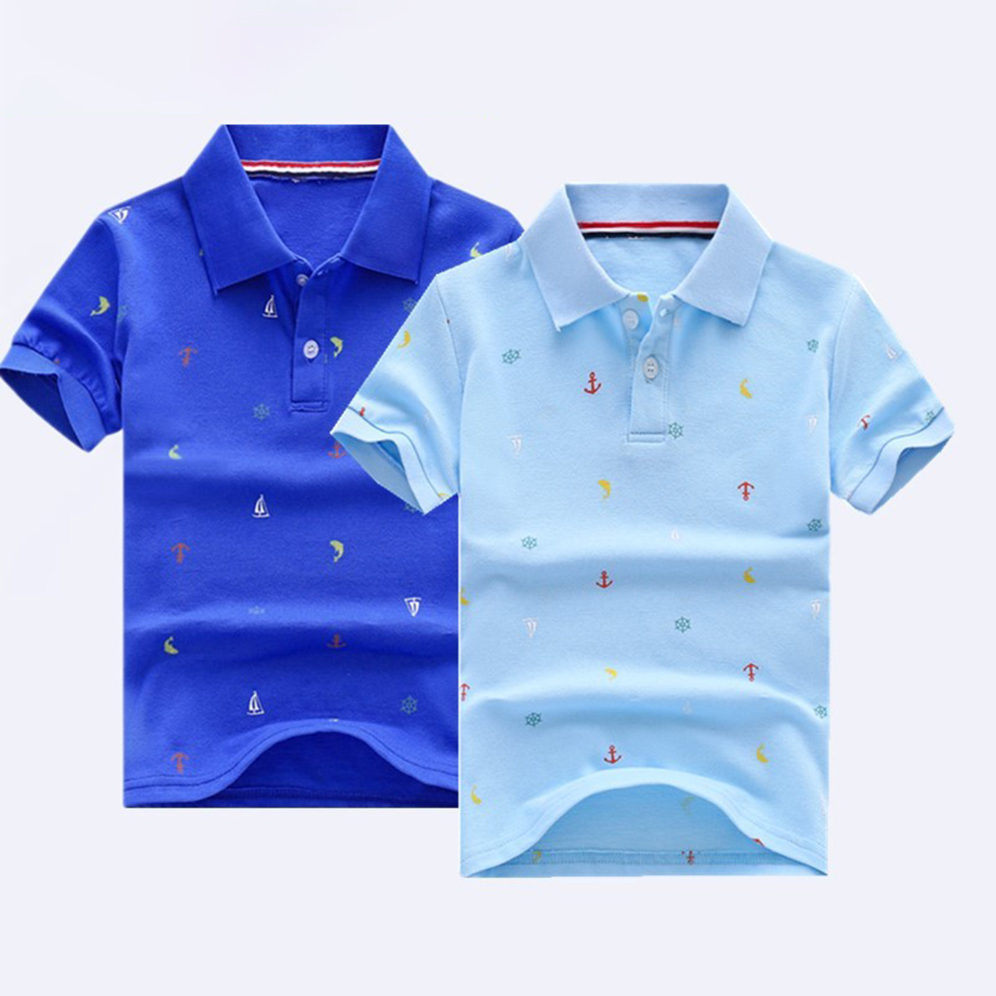 童装儿童短袖T恤POLO衫韩版男童2026夏季薄款纯棉男孩半袖上衣潮