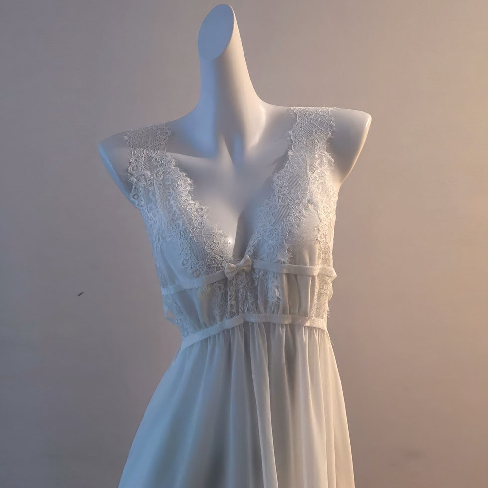 大码胖mm200斤床上深V薄纱诱惑情调纯欲风性感睡衣网红风吊带睡裙,女士内衣/男士内衣/家居服,睡裙,淘宝优惠券,粉丝福利购,淘宝优惠卷