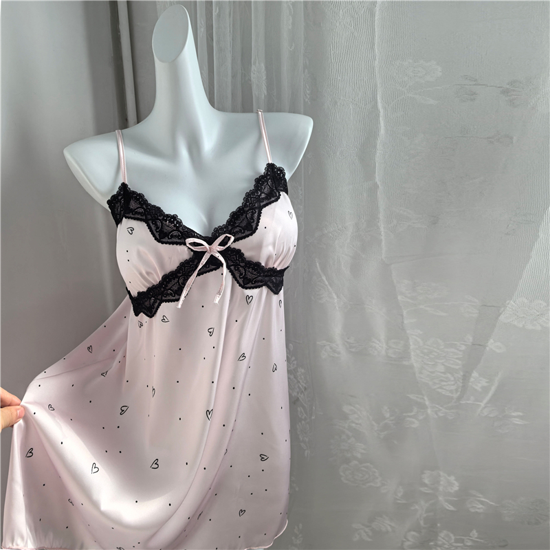 带胸垫睡衣女大码夏季薄款200斤