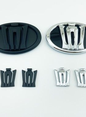 21-26年款皇冠陆放车标丰田改装C柱侧标贴后备门尾箱3D标志银黑色