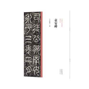中国历代经典碑帖篆书系列/袁安碑 书法字帖碑帖毛笔书法字帖原碑原帖繁体旁注书法赏析书籍 临摹字帖历代名家作品集联精粹赏析