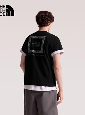 26春夏新款TheNorthFace北面男女款户外休闲吸湿速干短袖T恤8GXD