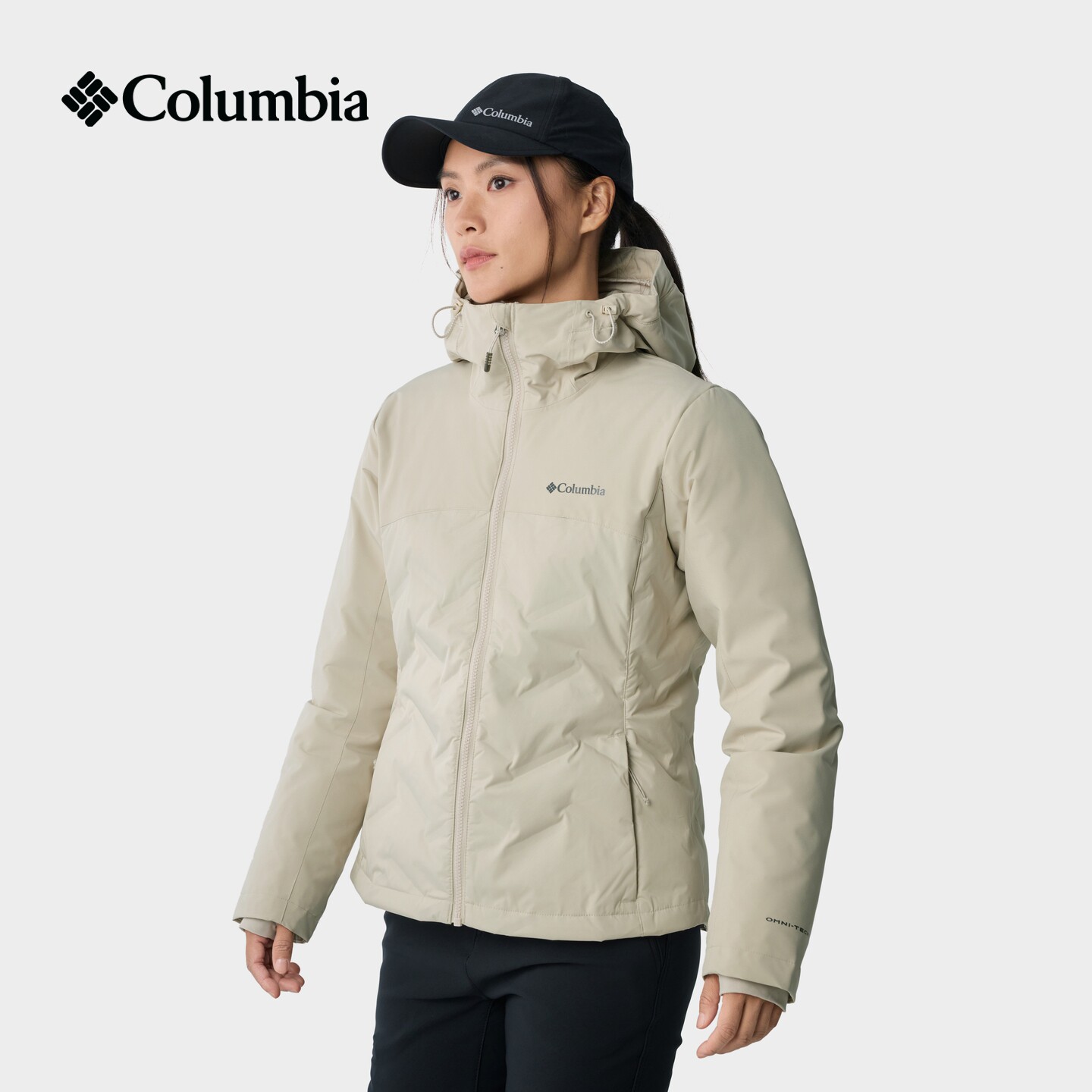 26秋冬新款Columbia哥伦比亚女保暖防水650蓬羽绒服冲锋衣WR3555