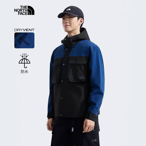 TheNorthFace北面冲锋衣男子户外M66防水透气硬壳连帽外套|8CAW