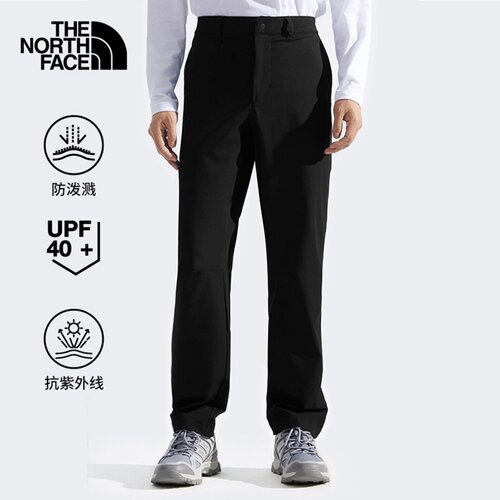 北面男UPF40+防晒防泼水休闲长裤
