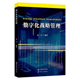 数字化战略管理徐飞上海财经大学出版社