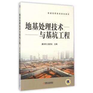 地基处理技术与基坑工程潘洪科机械工业出版社