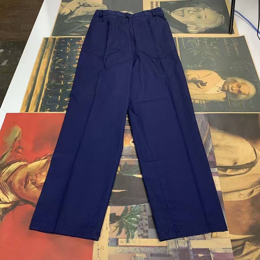 春夏季加肥特大码化工厂工装男女劳保加油站防静电工作服裤子耐磨