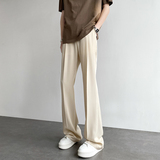 cleanfit高弹垂感喇叭西裤加长休闲裤-直播品控-504-K162-P55控78，男装西裤，星座504