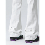 26新款学生男女微喇叭弧形拼接牛仔裤休闲裤潮504-K806-P55控79，男装牛仔裤，星座504