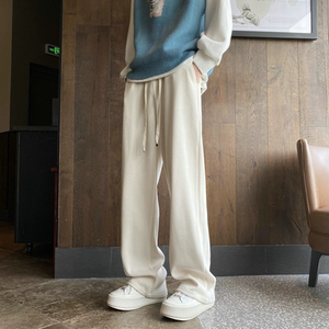 加绒加厚灯芯绒裤宽松阔腿裤504-K184-P45控68（加绒P50控75）图片