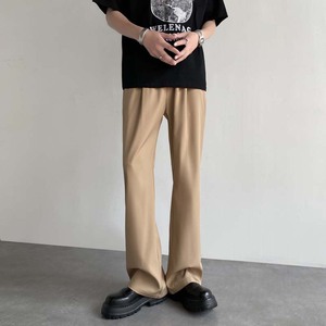 23垂感微喇小西裤男女潮流休闲阔腿直筒长裤504-K150-P40控58