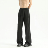 2025新款港风男女潮流多折微喇叭西裤长裤子潮504-K831-P40控68，男装西裤，星座504