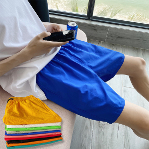 夏季港风短裤五分裤男女十三色沙滩裤M-5XL504-K02-P15图片