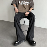 cleanfit高弹垂感喇叭西裤加长休闲裤-直播品控-504-K162-P55控78，男装西裤，星座504