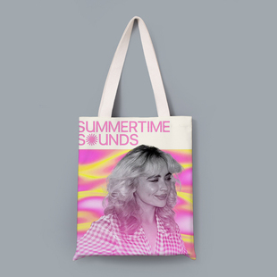 Sabrina Carpenter明星同款布袋单肩帆布袋定制海报大容量手提袋