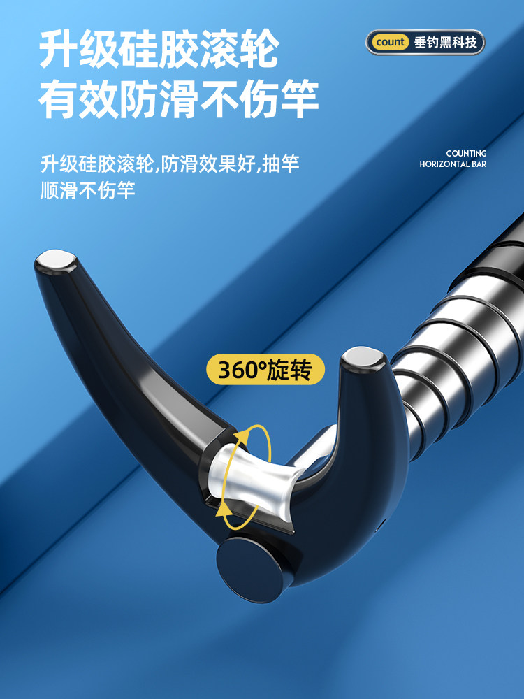 스테인레스 스틸 터렛 브래킷 지상 낚시 랙 막대 플랫폼 낚시대 랙 핸드로드 낚시대 지원 프레임 낚시대 지상 브래킷