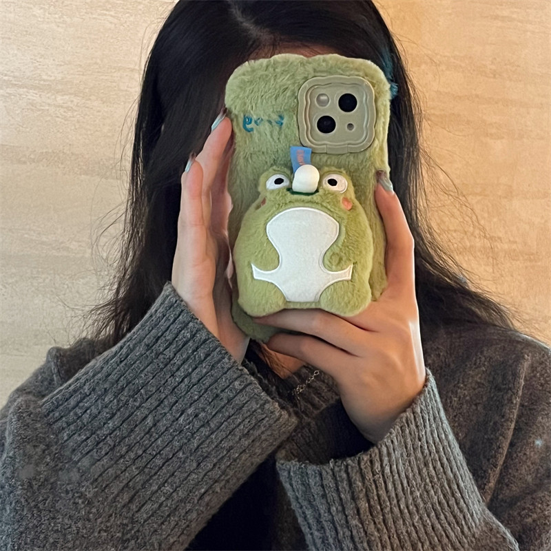 网红可爱立体青蛙适用华为mate60pro手机壳新款Pura70pro保护套防摔P60支架软壳P50pro手机套mate