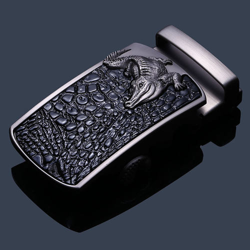 质感鳄鱼精致扣头