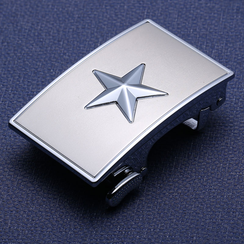 五角星内扣皮带头自动扣