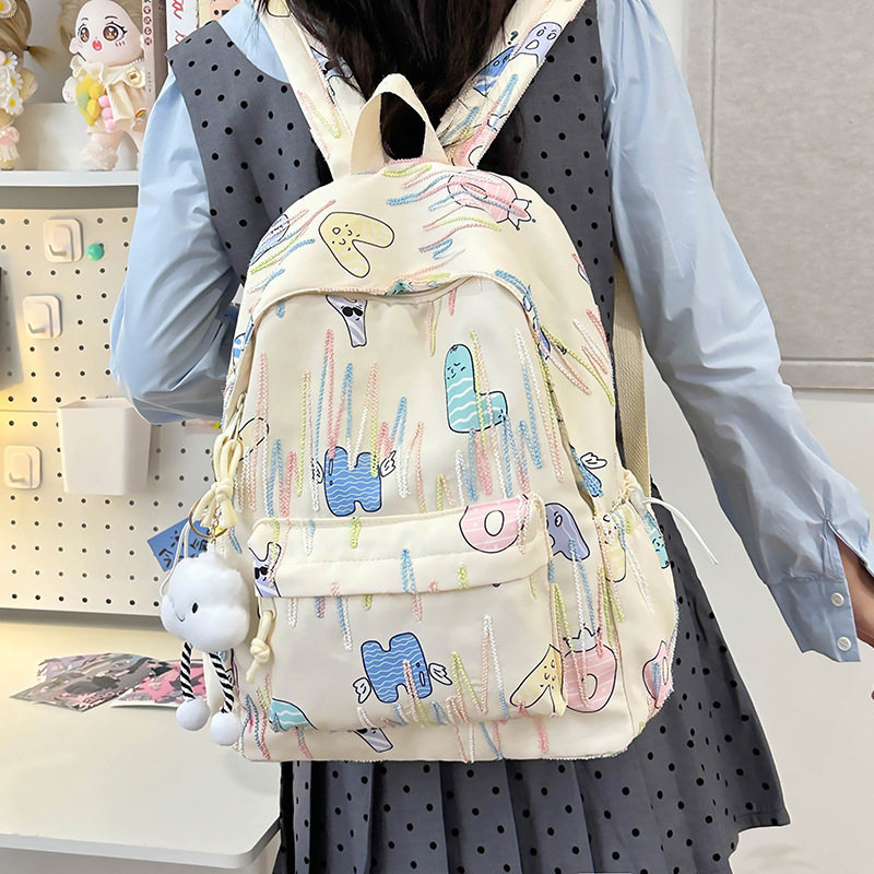 书包女生高颜值ins风大容量初学生书包