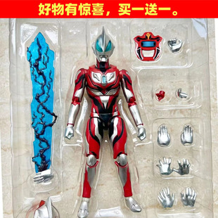 shf捷德手办玩具艾克斯超可动人偶黄金赛罗模型迪迦复合型