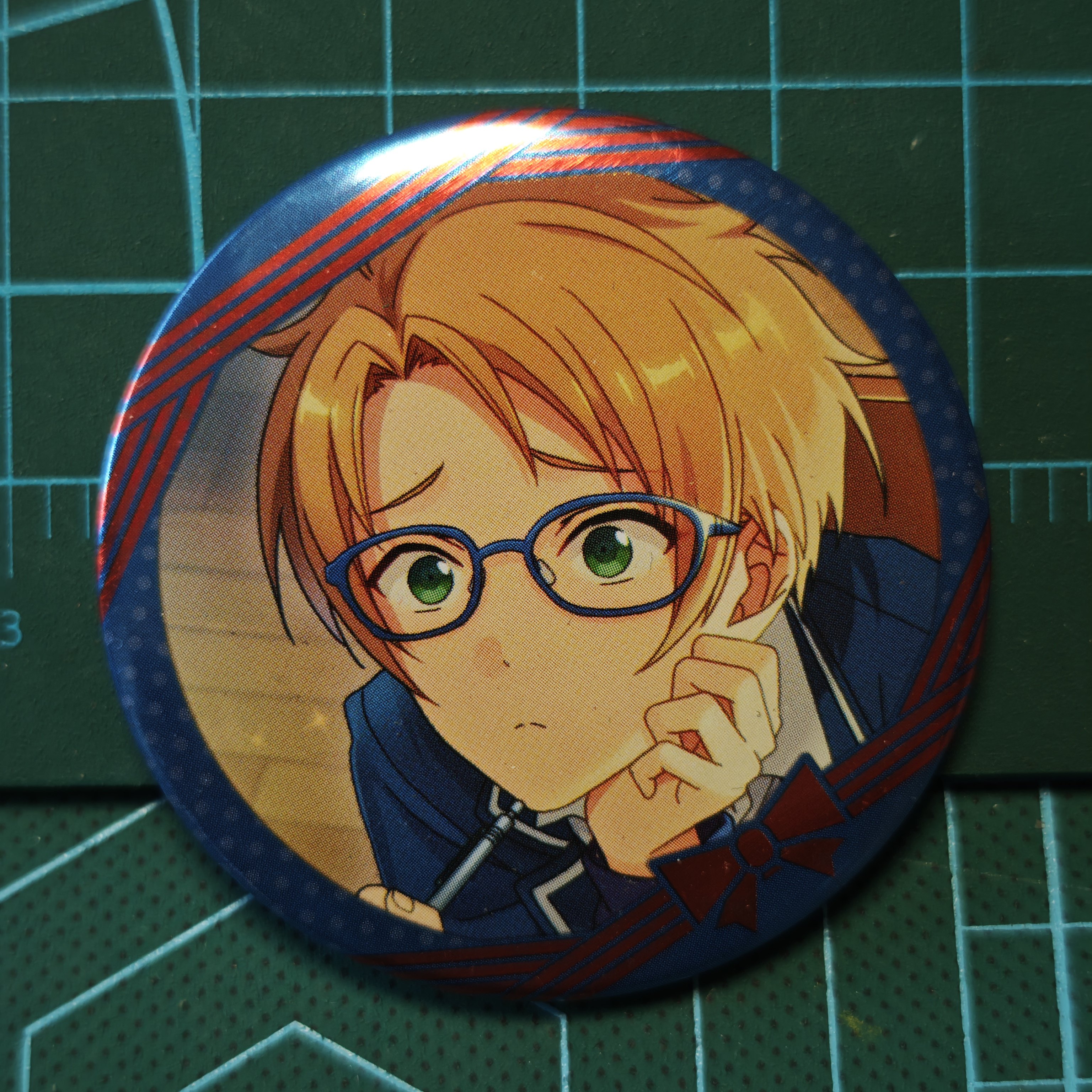 偶像梦幻祭通贩花前金属吧唧徽章游木真 思考促销现货