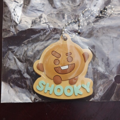 万代line friends BT21防弹少年团一番赏橡胶挂件shooky闵玧其