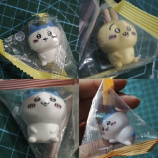 Chiikawa吉伊卡哇乌萨奇嘲讽熊小八三角扭蛋摆件桌面玩具促销现货