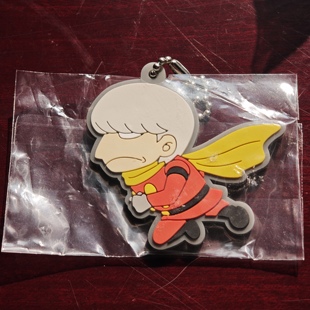 万代人造人009扭蛋橡胶挂件手机链人造人004 亚柏特海恩利希