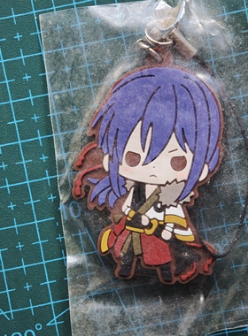 Ensemble Stars偶像梦幻祭Q版豆豆眼橡胶挂件钥匙链神崎飒马现货