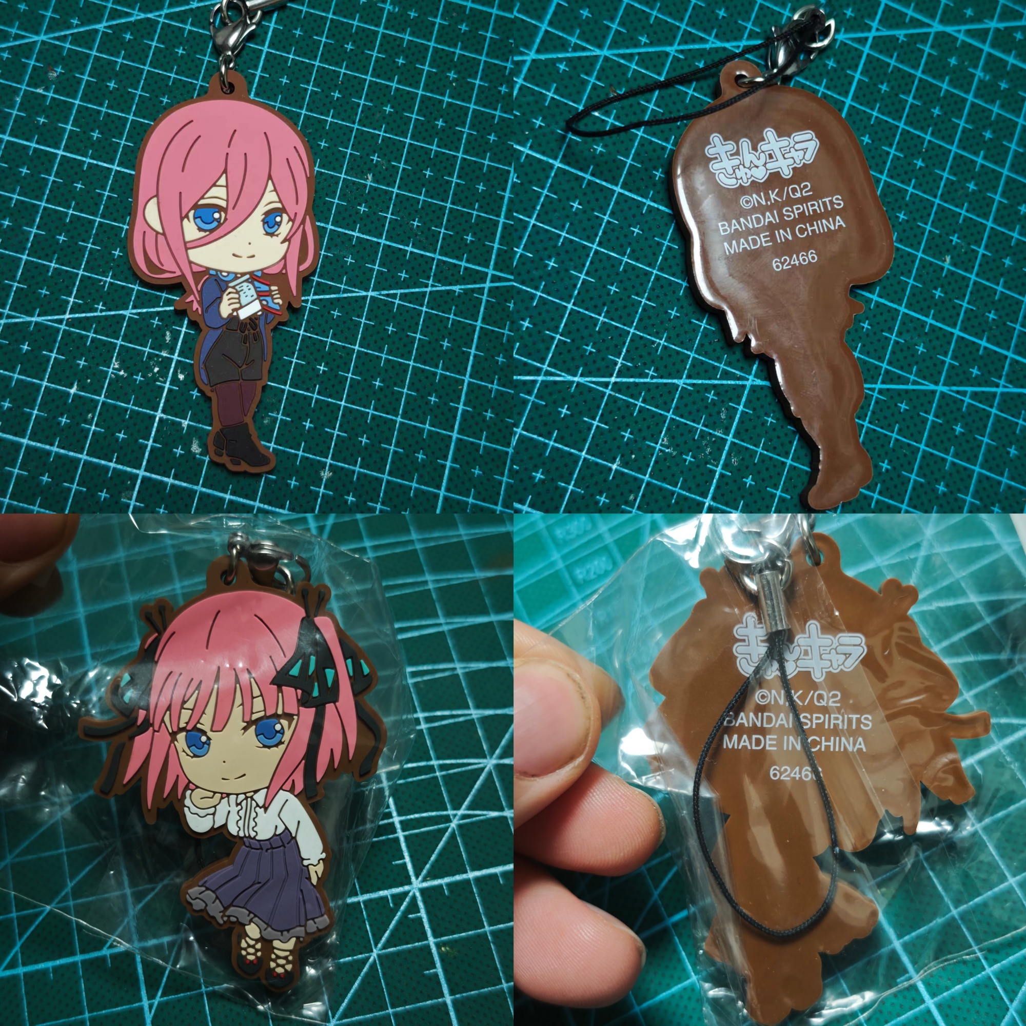 万代五等分的新娘美好周末一番赏橡胶挂件背包链中野三玖