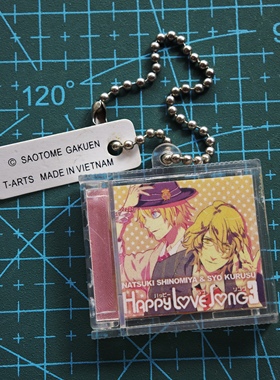 Tomy歌之王子殿下tarts扭蛋专辑CD挂件手机链四之宫那月来栖翔